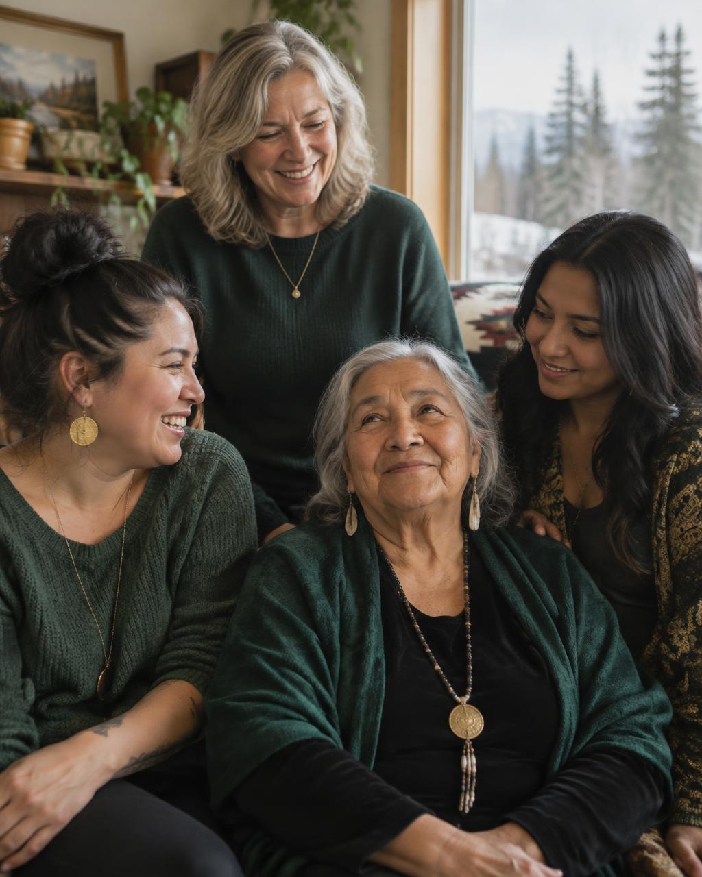 Women connecting in the Great Grace community